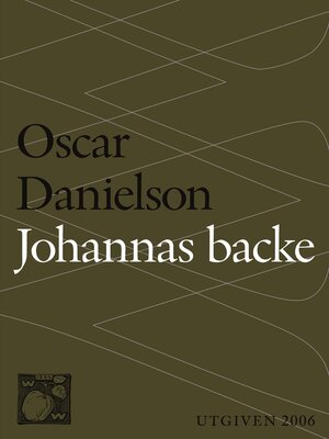 cover image of Johannas backe